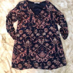 Lush Nordstrom Fall Babydoll dress